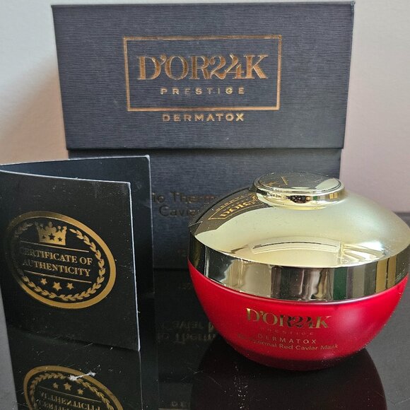 D'OR 24K BIO THERMAL RED CAVIAR MASK - 4.25 fl oz \ 125 g - BRAND NEW - SEALED - Picture 2 of 4